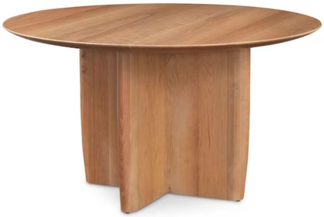Bassett® Furniture Dresden Blonde Natural Cherry 54" Round Dining Table-0