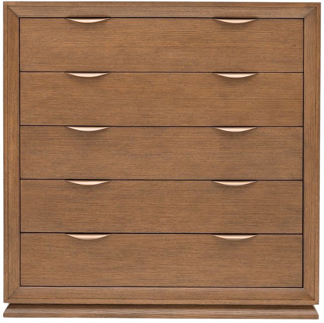 Michael Amini® Portrait Sienna Brown 5-Drawer Chest-1