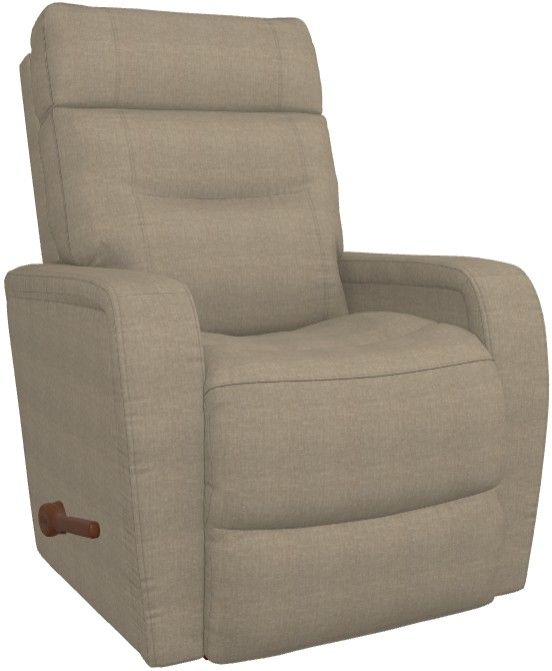 La-Z-Boy® Baron Brindle Manual Rocking Recliner-0