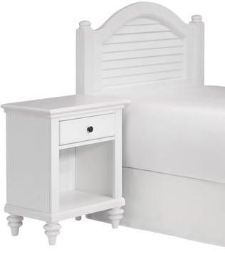 homestyles® Bermuda Off-White Twin Headboard and Nightstand-0