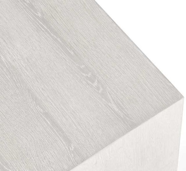 Classic Home Layne White Square End Table-3