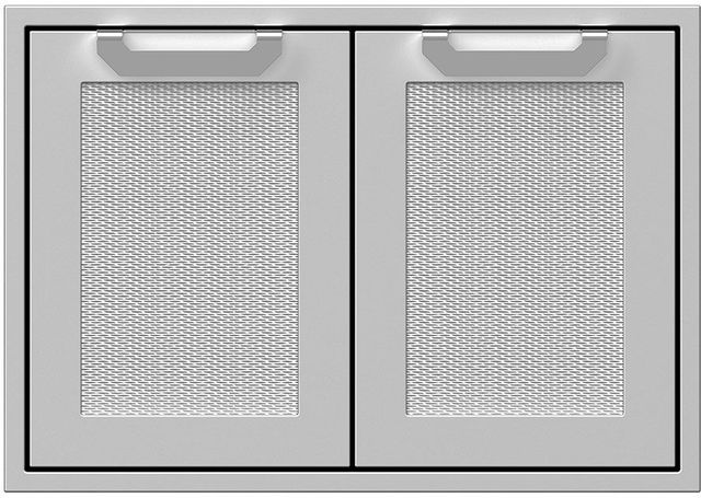 Hestan® Professional 30" Stainless Steel Outdoor Double Storage Door-0