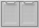 Hestan® Professional 30" Stainless Steel Outdoor Double Storage Door-0