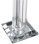 A & B Home Clear Lead Crystal Candle Holder-2