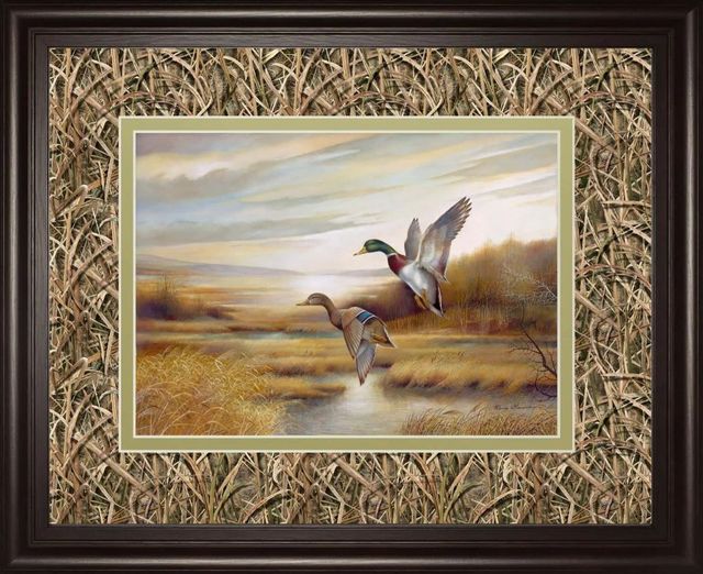 Classy Art Mallards by Ruanne Manning Wall Art-0