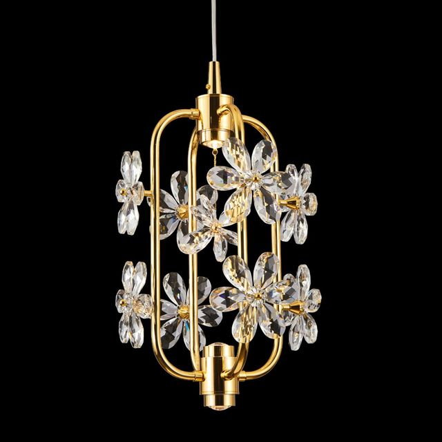 Michael Amini® Daisy Gold Chandelier-1