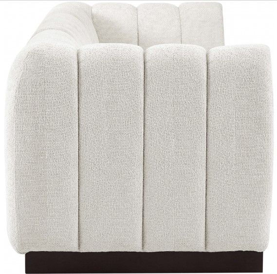 Meridian Furniture Quinn 3-Piece Cream Modular Sofa-2