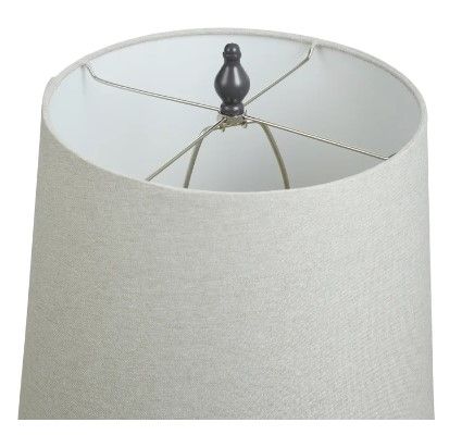 Stylecraft Poly Black Table Lamp-3