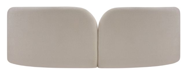 Meridian Furniture Daphne Beige Chenille Fabric Sofa-3