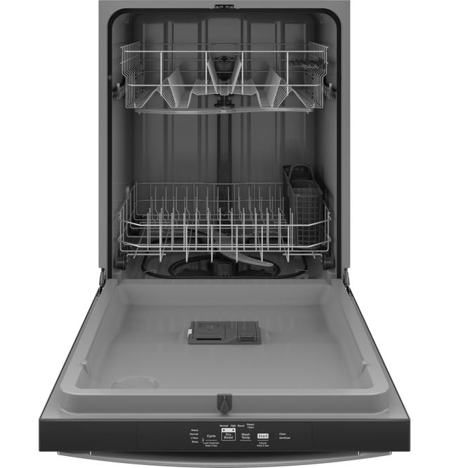 GE® 24" Stainless Steel Built-In Dishwasher with with Sanitize Cycle and Dry Boost-2
