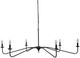 Four Hands Edlyn Antiqued Iron Chandelier-0