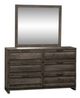 Liberty Furniture Tanners Creek Greystone Dresser and Mirror-0