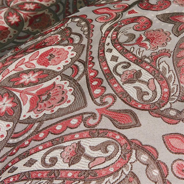 Olliix by Madison Park 7 Piece Red California King Talbot Comforter Set-3