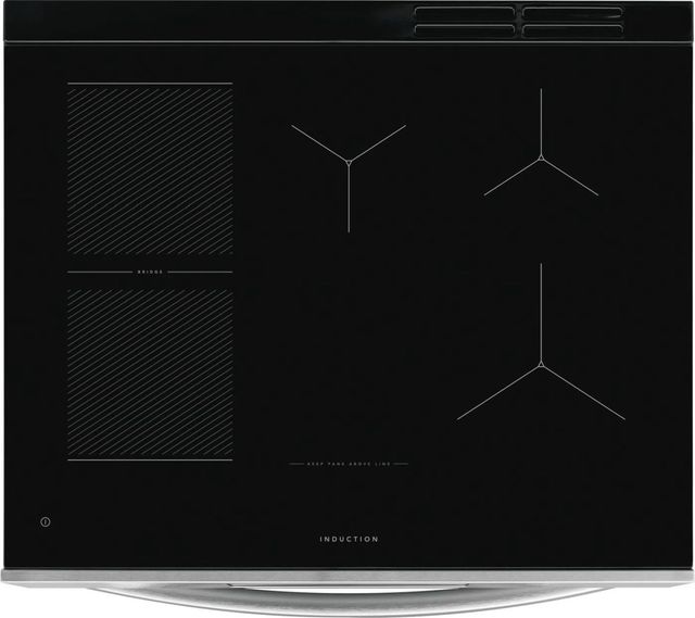 Frigidaire Gallery® 30'' Smudge-Proof® Stainless Steel Slide-In Induction Range with Stone-Bake-1