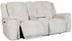 Liberty Furniture Clayton Galactic Parchment Power Reclining Loveseat with Console-1
