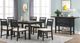 New Classic® Home Furnishings Sable Crest Beige/Black Dining Side Chair-1