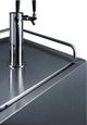 Summit® 24" 5.6 Cu.Ft Stainless Steel Built In Outdoor Beer and Wine Kegerator-4