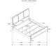 Coaster® Arini 5-Piece Black/Gray Eastern King Bedroom Set-2