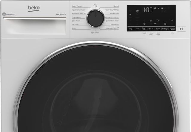 Beko bPRO 500 Series 2.3 Cu. Ft. White Front Load Washer-3