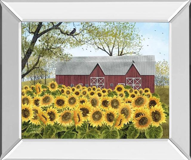 Classy Art Sunshine by Billy Jacobs Mirrored Frame Wall Art-0