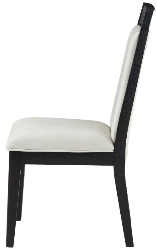 Coaster® Brookmead Balck/Ivory Side Chair-2