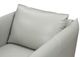 VIG Furniture Divani Casa Gray Leather Swivel Chair-2