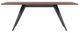 EQ3 Mesa Black/Solid Walnut Rectangular Dining Table-1