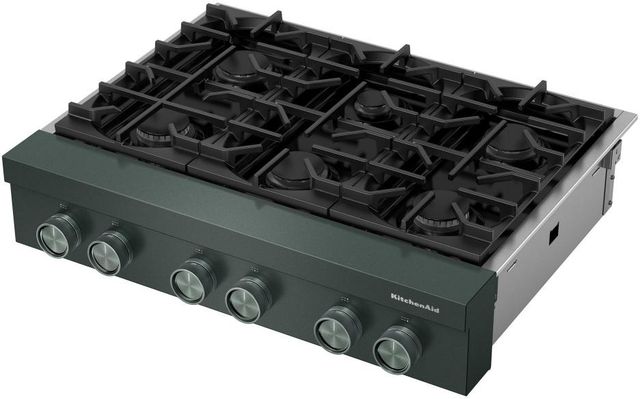 KitchenAid® 36" Juniper Commercial-Style Gas Rangetop-2