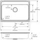 Elkay Lustertone® Classic Lustrous Satin 31" x 22" x 6-1/2" 2-Hole Single Bowl Drop-In ADA Sink-2