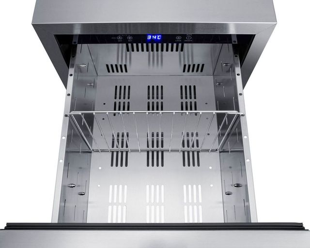 Summit® 3.4 Cu. Ft. Stainless Steel Outdoor Under The Counter Refrigerator -2