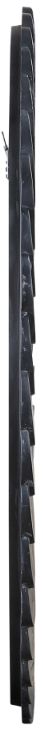 Meridian Furniture Revolve Black Round Mirror-1
