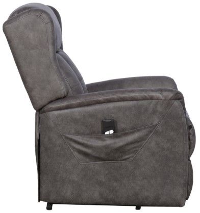 Mazin Furniture Oscar Taupe Gray Medical Lift Chair-2