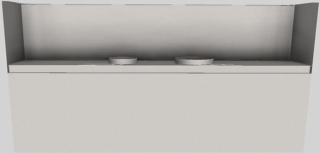 Vent-A-Hood® 60" Stainless Steel Wall Mounted Range Hood-4