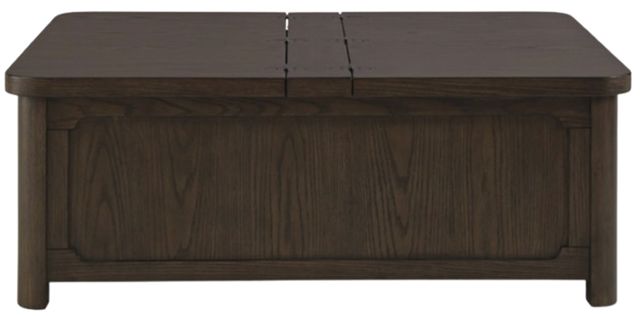 Signature Design by Ashley® Breckington Dark Brown Cocktail Table with Storage-1