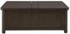 Signature Design by Ashley® Breckington Dark Brown Cocktail Table with Storage-1
