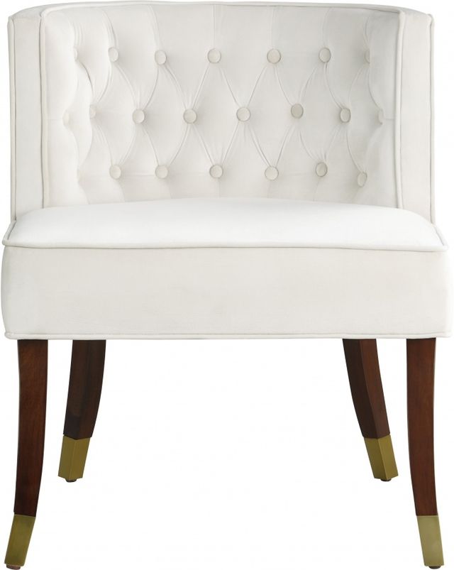 Meridian Furniture Perry Cream Dining Chair-1