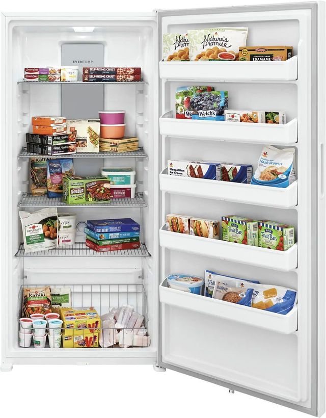 Frigidaire® 20.0 Cu. Ft. White Upright Freezer-4