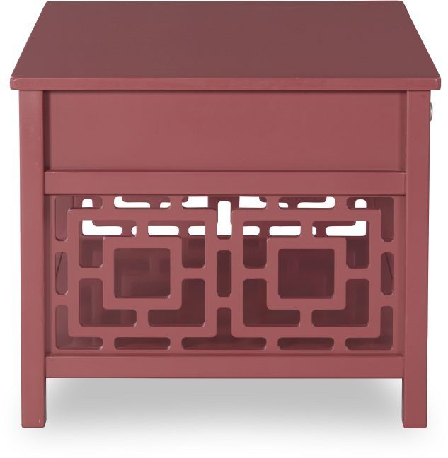 Linon Williams Merlot Coffee Table-3