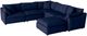 Mazin Furniture Howerton 2-Piece Blue Modular Sectional Set -2