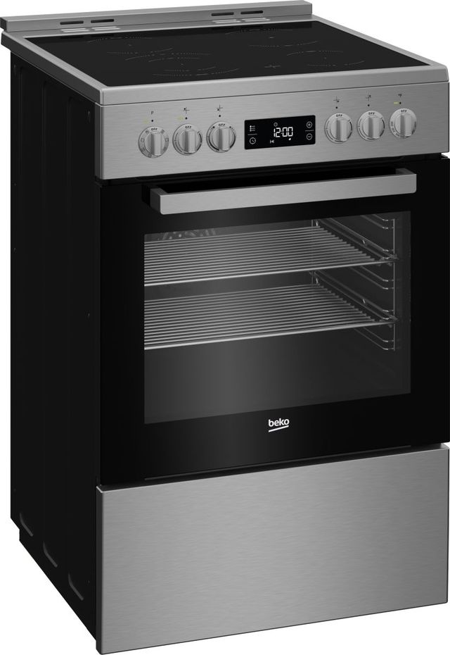 Beko 24" Stainless Steel Slide-In Electric Range-3