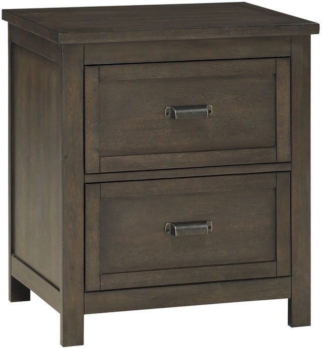 Mazin Furniture Hebron Dark Cherry Nightstand-2