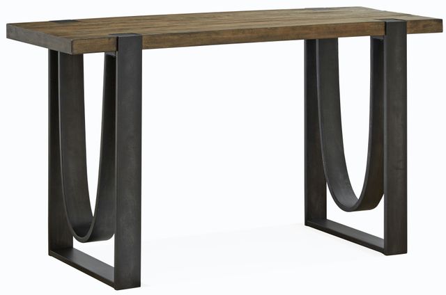 Magnussen Home® Bowden Rustic Honey Sofa Table-0