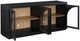 Steve Silver Co. Magnolia Ebony Cathedral Doored Server-4