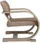 Uttermost® Rehema Cerused Wheat Wicker/Wooden Outdoor Lounge Chair-5