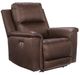 Signature Design by Ashley® Bleckley Espresso Power Recliner with Adjustable Headrest-0