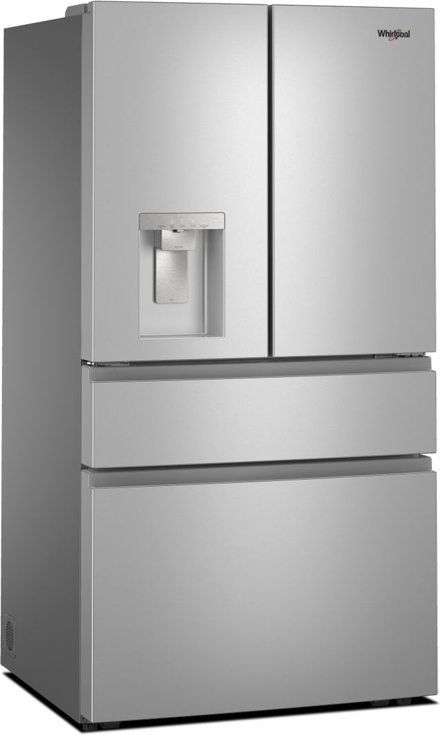 Whirlpool® 36" 28.9 Cu. Ft.  Fingerprint Resistant Stainless Steel Finish French Door Refrigerator with Flexible Temperature Drawer-3