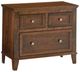 Archbold Furniture Customizable Amish Essentials Belmont Cherry 3-Drawer Nightstand-0