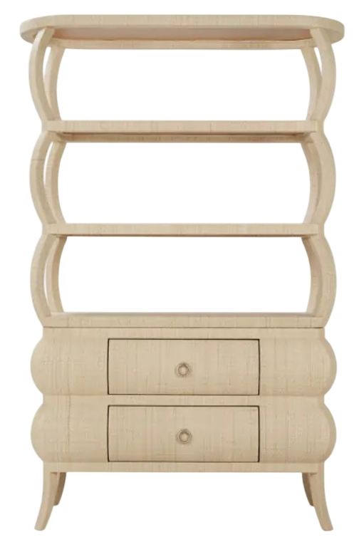 Bramble Customizable Savannah Open Bookcase-3