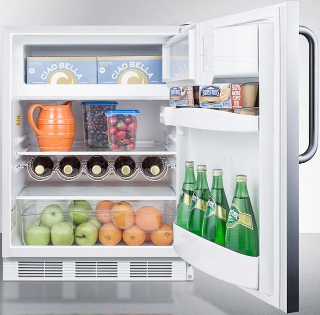 Summit® 5.1 Cu. Ft. Stainless Steel Under the Counter Refrigerator-3
