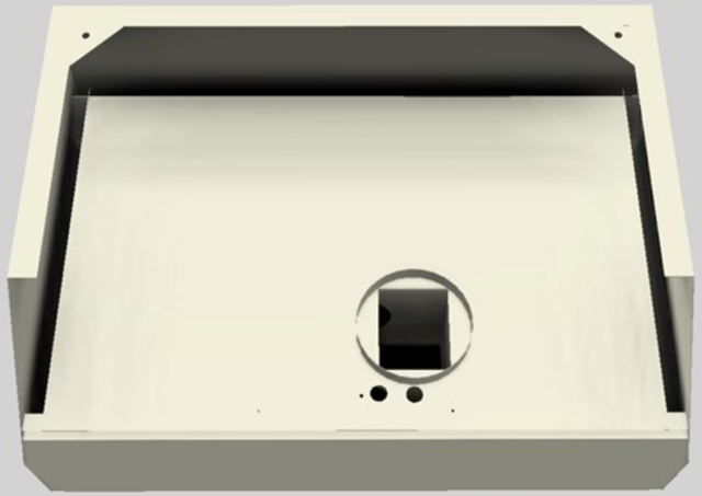 Vent-A-Hood® Designer Series 36" Biscuit Wall Mounted Range Hood-2